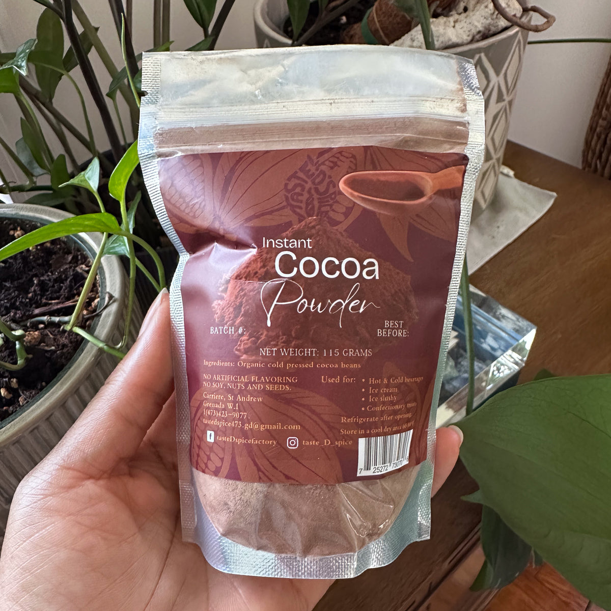 cocoa powder - tds
