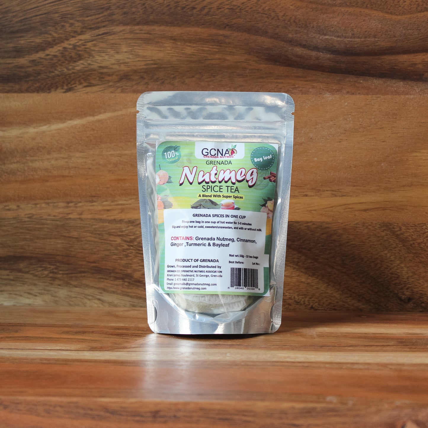 nutmeg bayleaf spiced tea