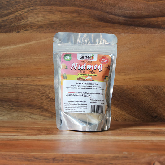 nutmeg bois bande spiced tea